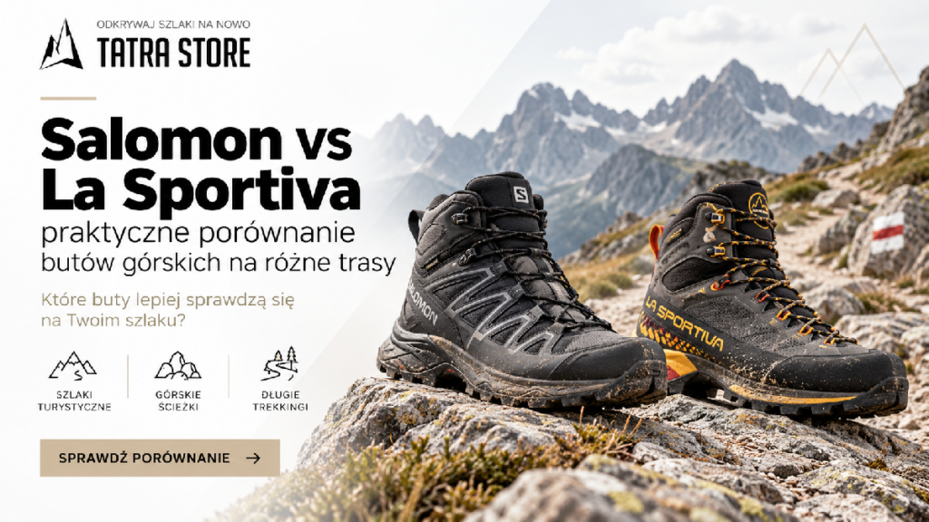 Salomon vs La Sportiva - praktyczne porównanie butów górskich na różne trasy